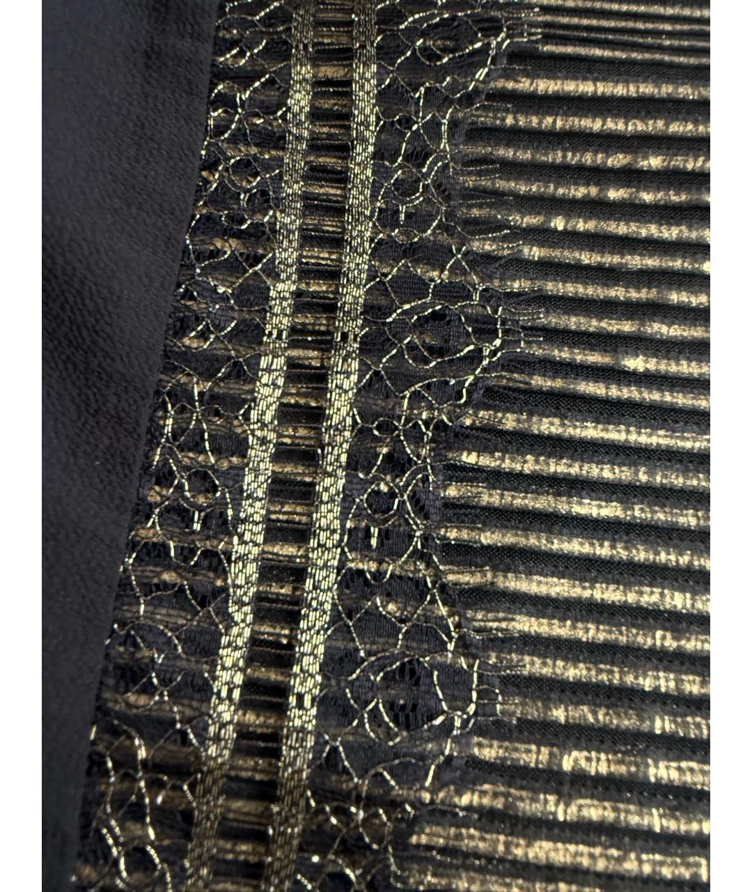 LIU JO Черное полиэстеровое вечернее платье, фото 4