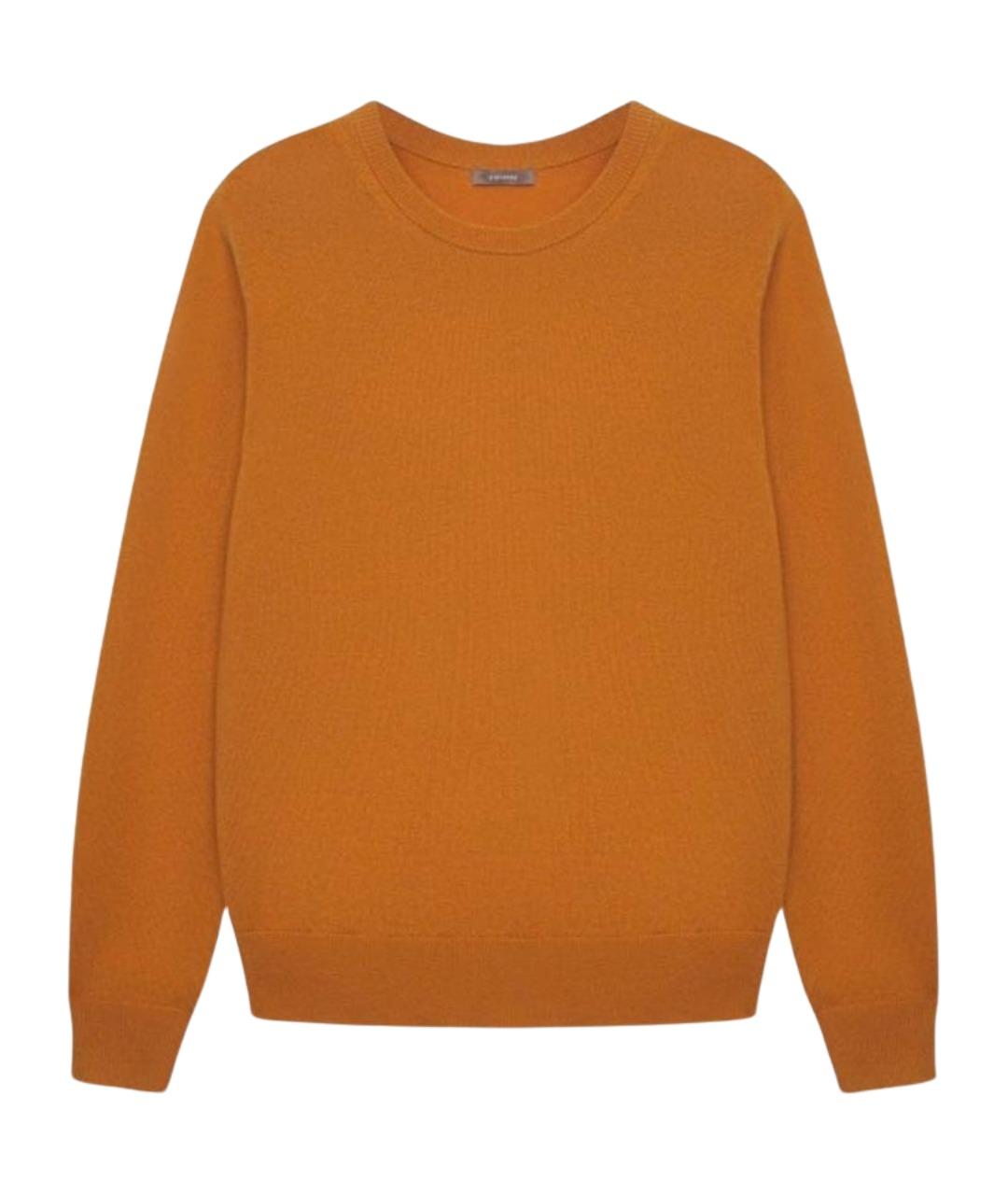 12 STOREEZ Оранжевый шерстяной джемпер / свитер, фото 1