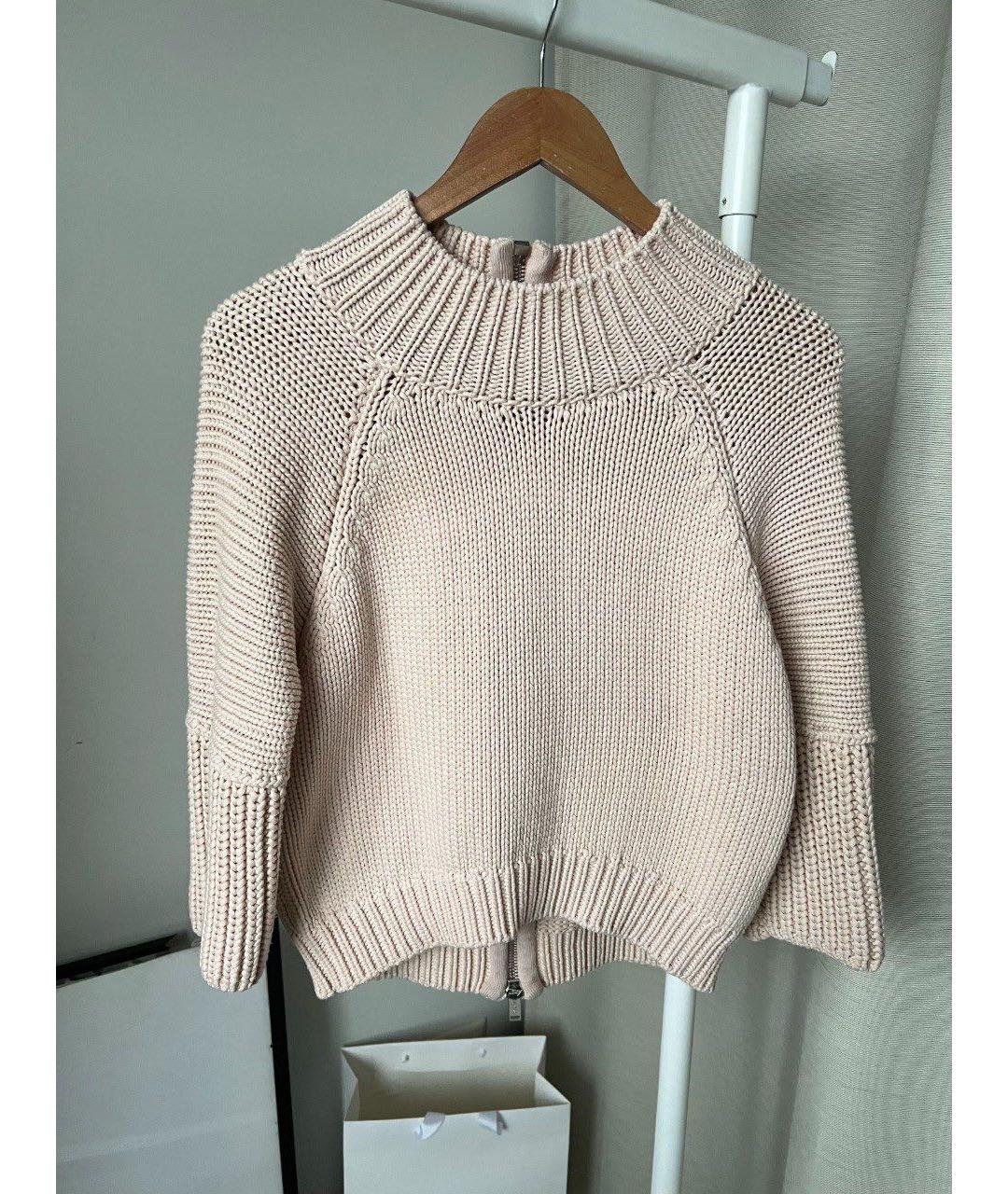 ICEBERG Бежевый шерстяной джемпер / свитер, фото 5