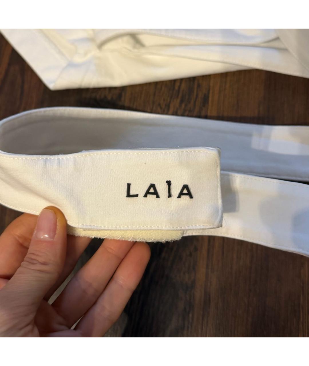 ALAIA Белая хлопковая майка, фото 6