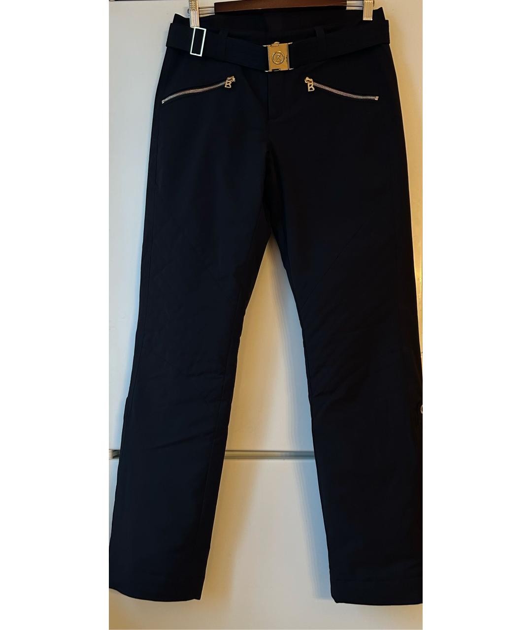 BOGNER Черные полиамидовые спортивные брюки и шорты, фото 3