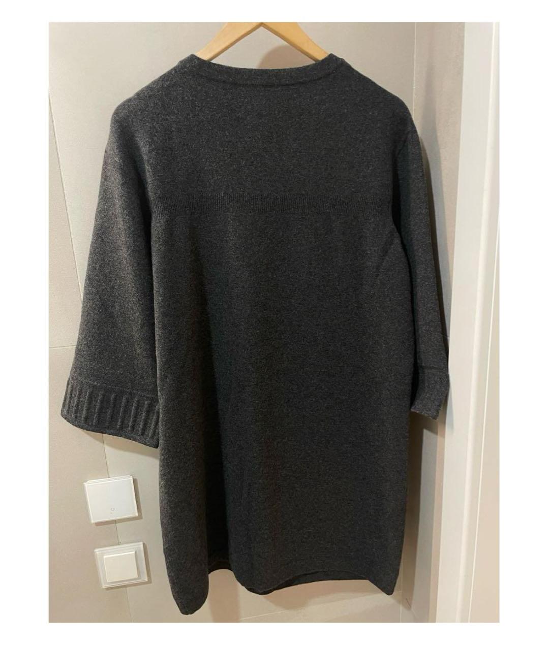 CHANEL Серый кашемировый джемпер / свитер, фото 2