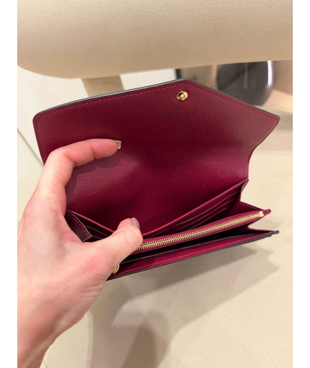 LOUIS VUITTON Коричневый кошелек, фото 2