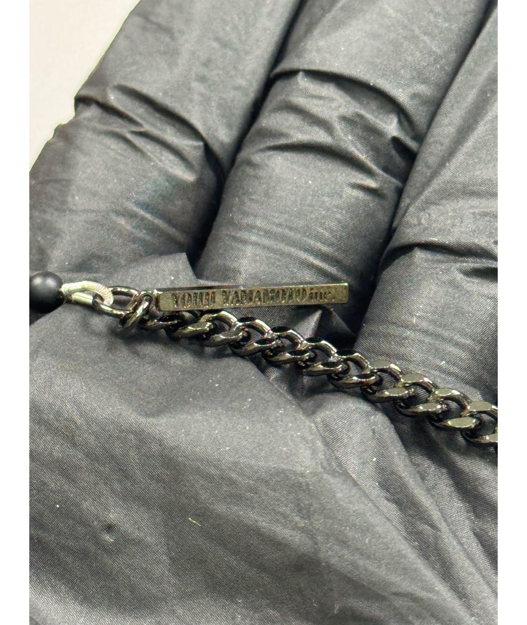YOHJI YAMAMOTO Черная цепочка/подвеска, фото 4
