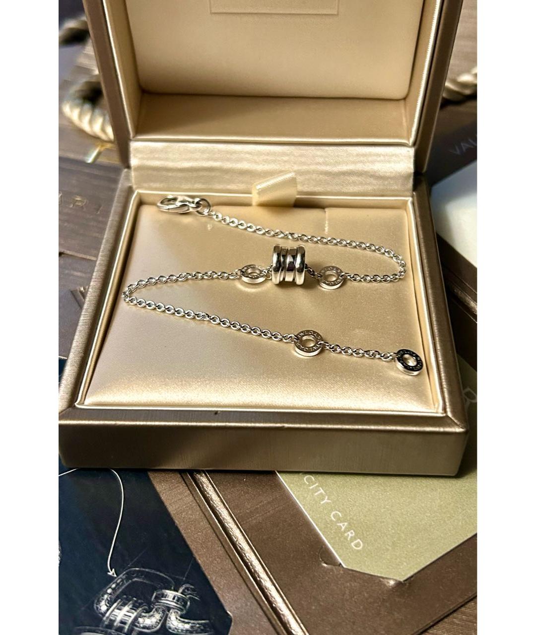 BVLGARI Белый браслет из белого золота, фото 3