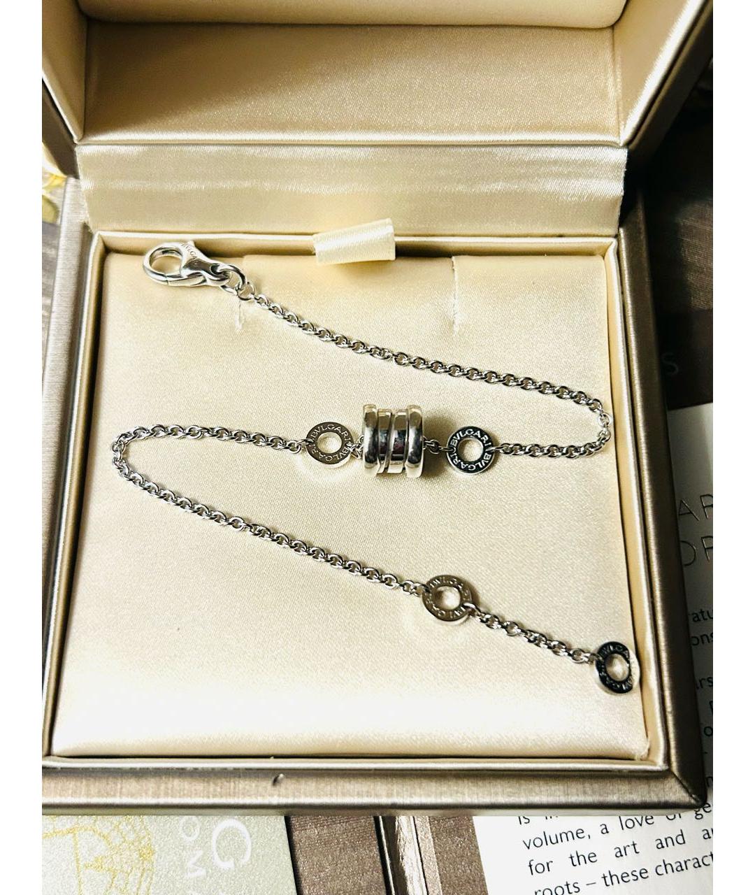 BVLGARI Белый браслет из белого золота, фото 6