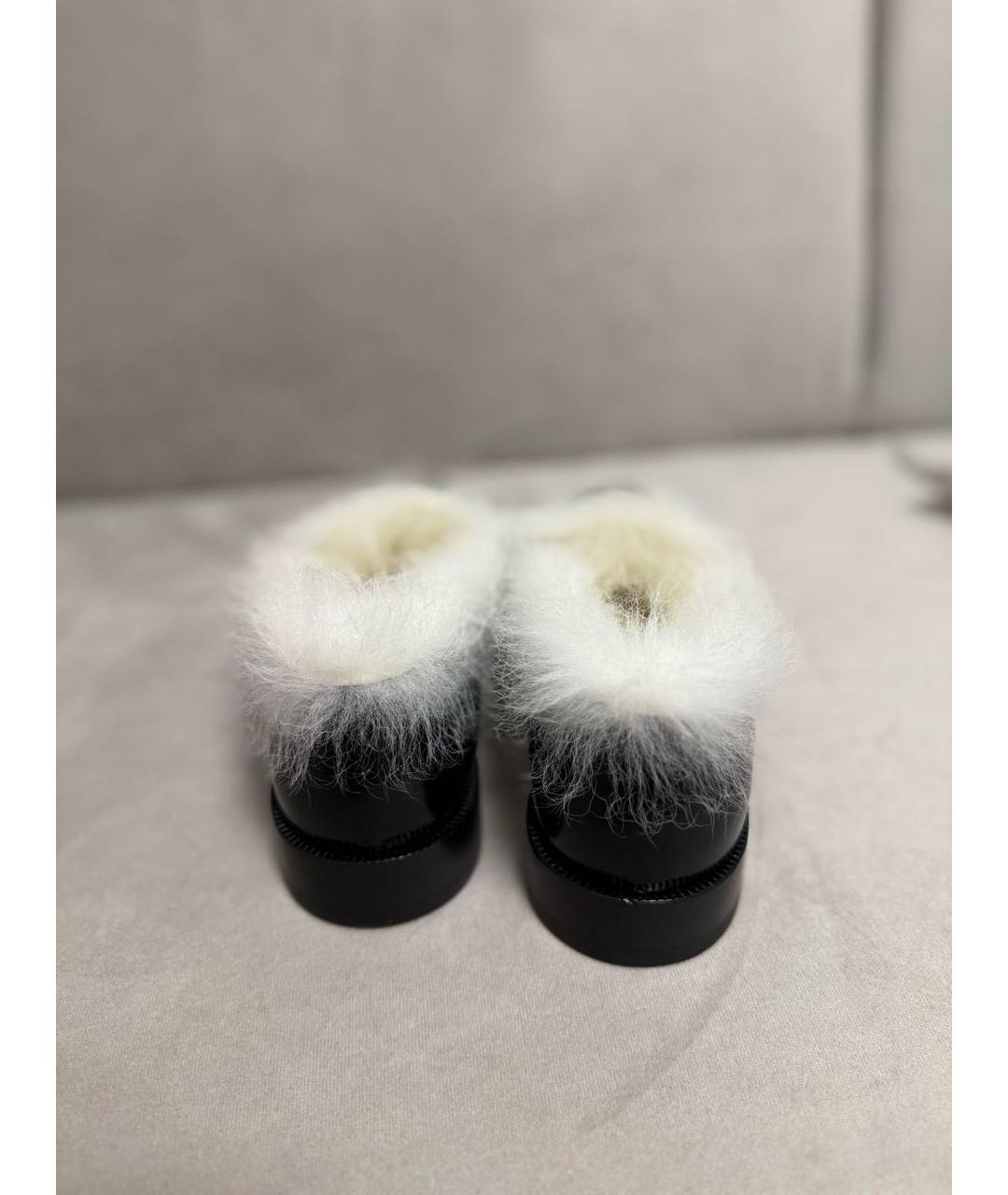 CHANEL Черные лоферы из лакированной кожи, фото 8