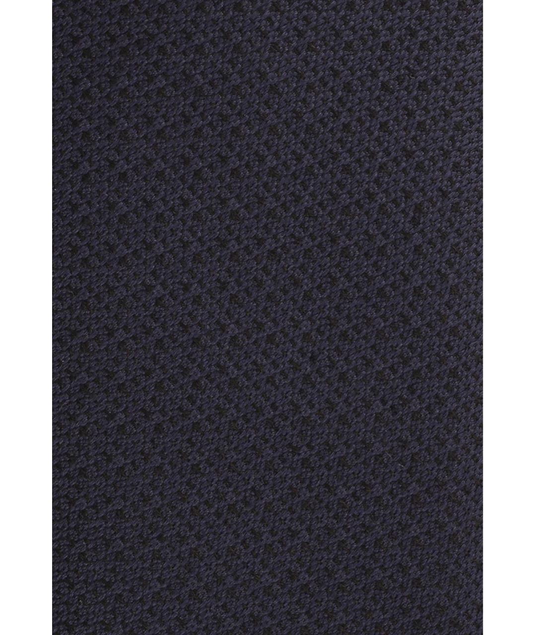 BRIONI Темно-синий шелковый галстук, фото 4