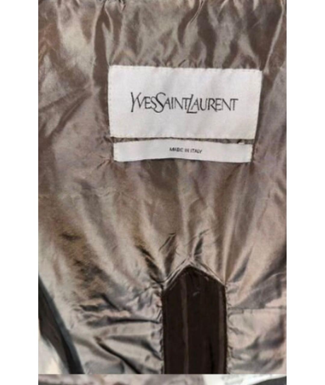 YVES SAINT LAURENT BEAUTY Бежевый полиамидовый жилет, фото 3
