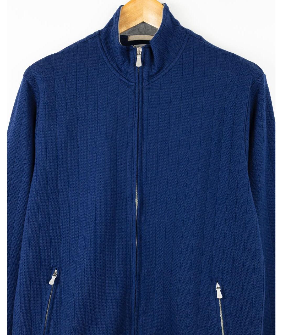 ELEVENTY Темно-синий хлопковый спортивный костюм, фото 4