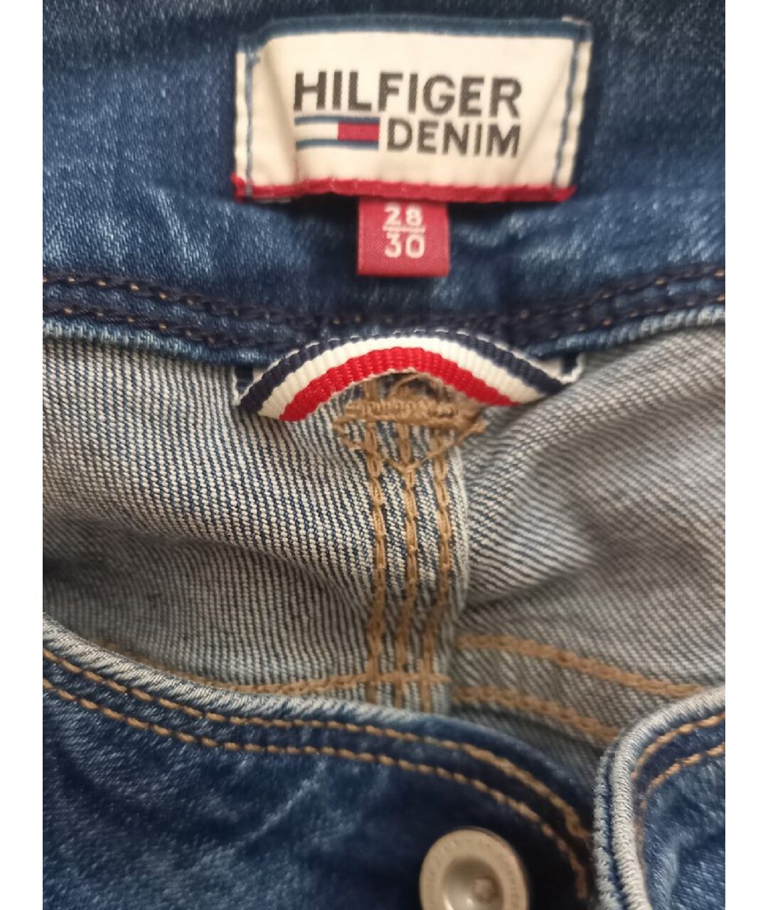 HILFIGER COLLECTION Хлопковые прямые джинсы, фото 3