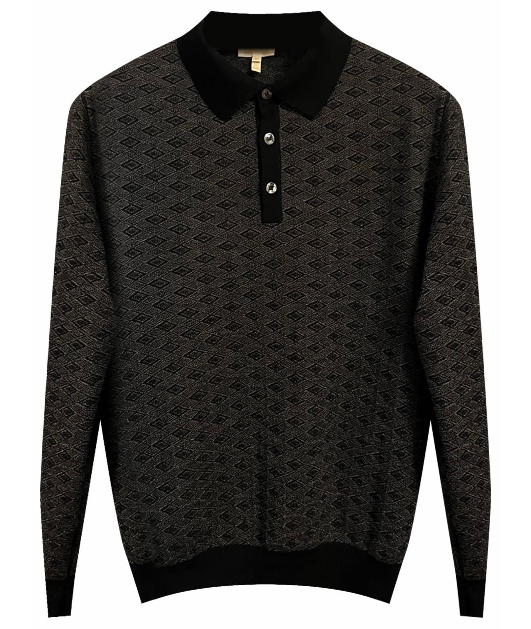 BRIONI Серый шерстяной джемпер / свитер, фото 1