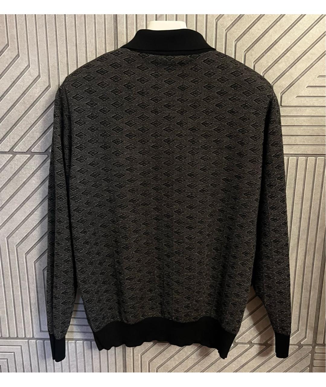 BRIONI Серый шерстяной джемпер / свитер, фото 8