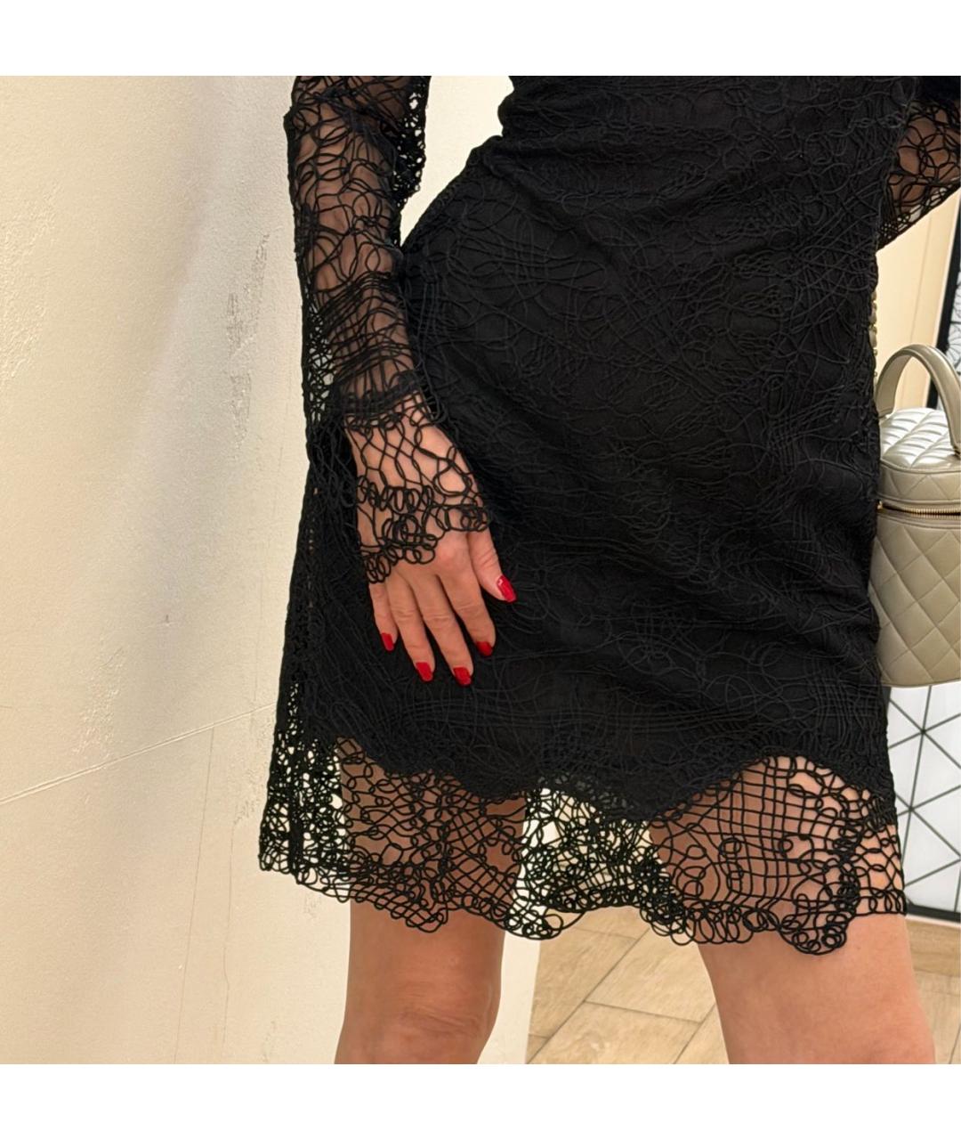 TOM FORD Черное хлопковое коктейльное платье, фото 5