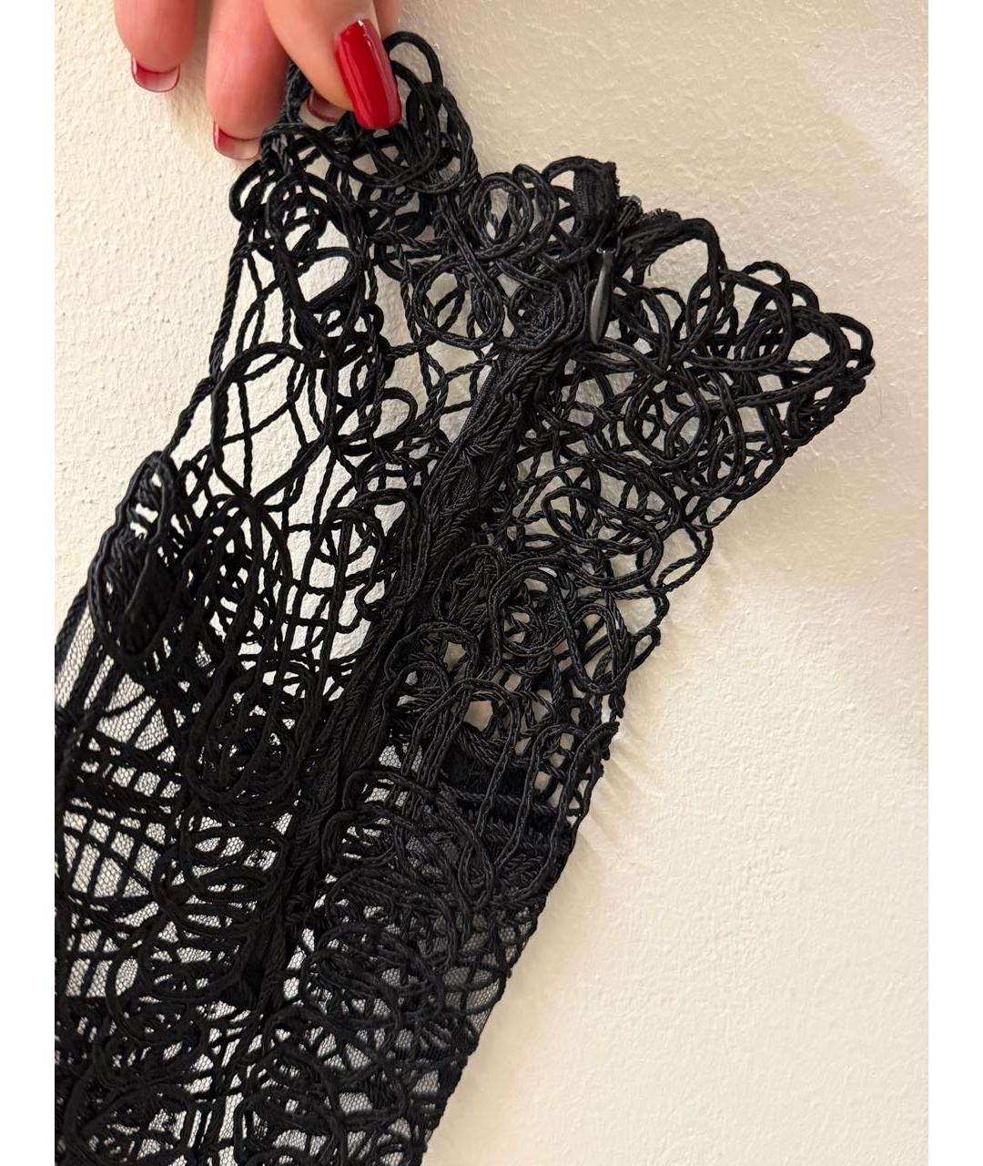 TOM FORD Черное хлопковое коктейльное платье, фото 3