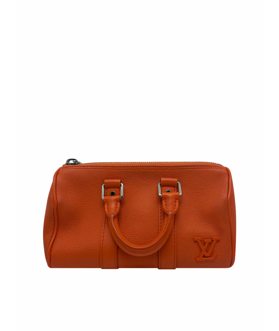 LOUIS VUITTON Оранжевая кожаная сумка на плечо, фото 1