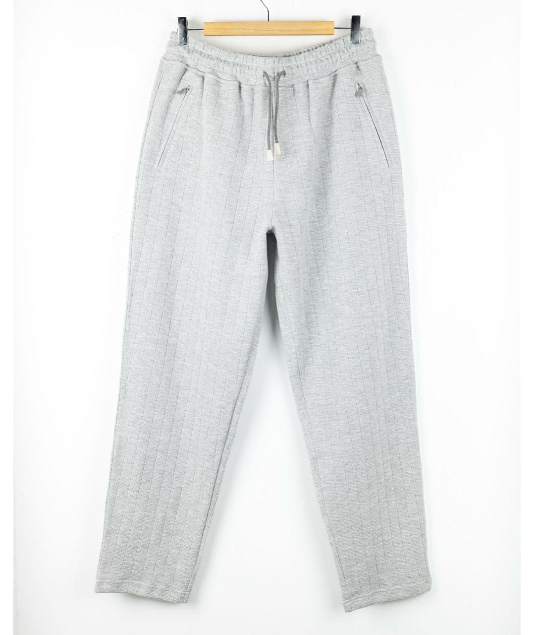 ELEVENTY Серый хлопковый спортивный костюм, фото 2