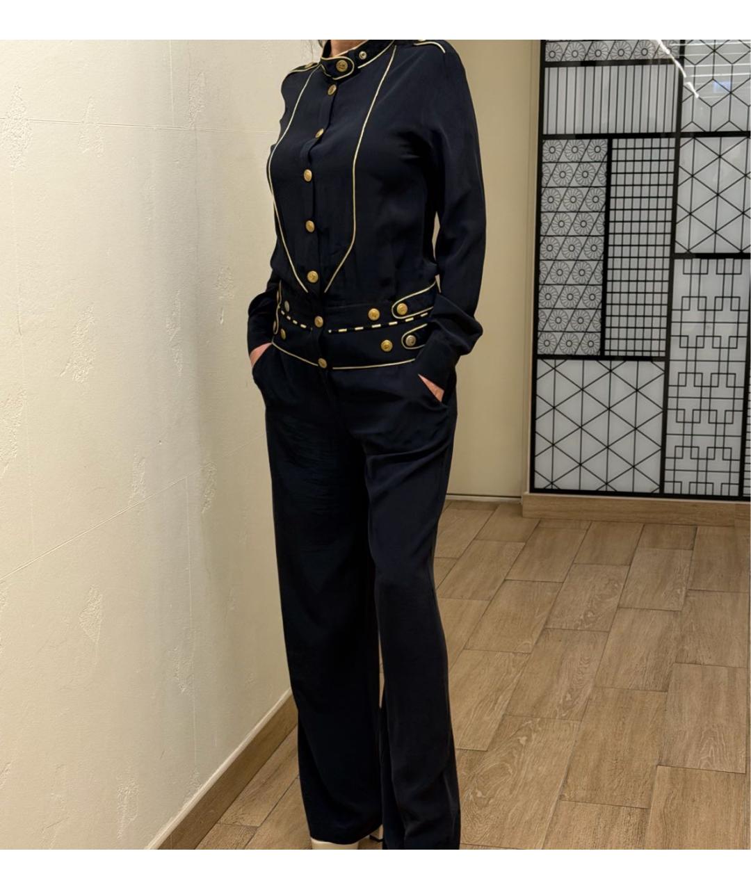 PIERRE BALMAIN Темно-синий комбинезон, фото 6