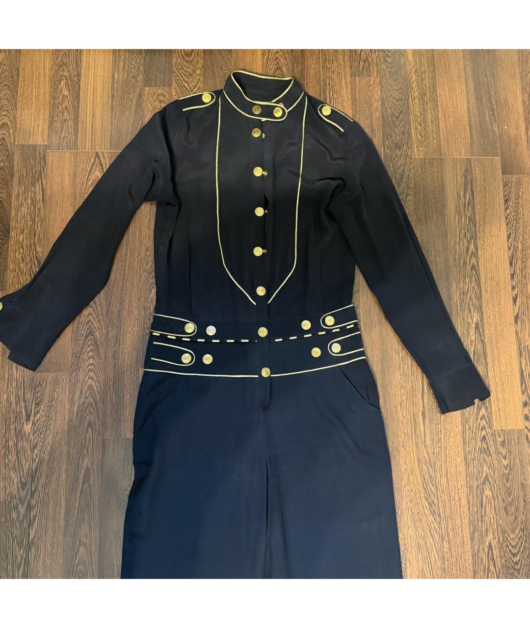 PIERRE BALMAIN Темно-синий комбинезон, фото 5