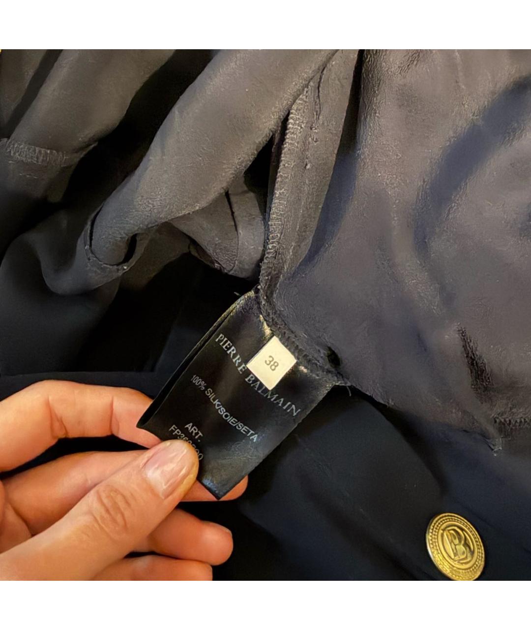 PIERRE BALMAIN Темно-синий комбинезон, фото 4