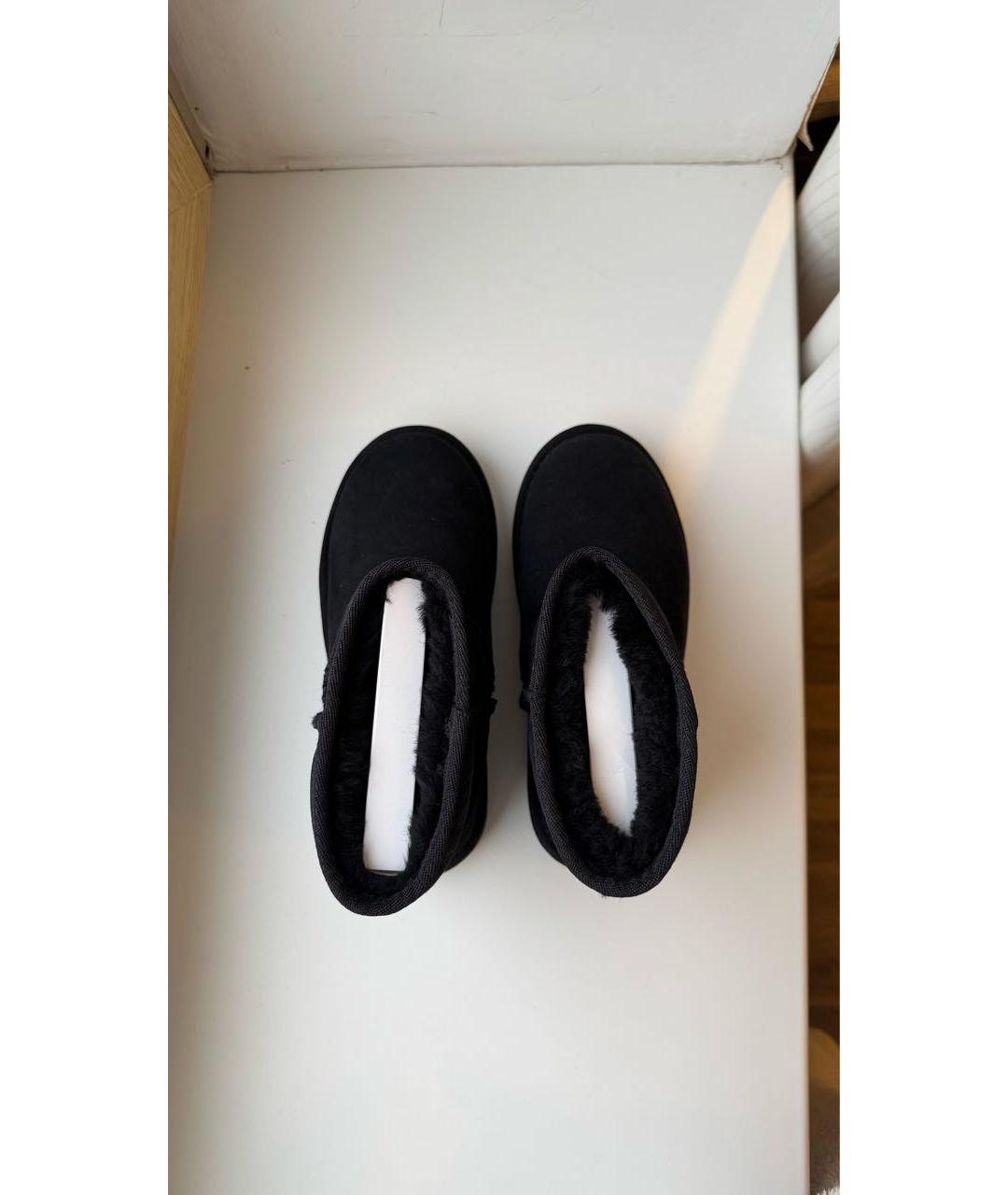 EMU Черные замшевые полусапоги, фото 3