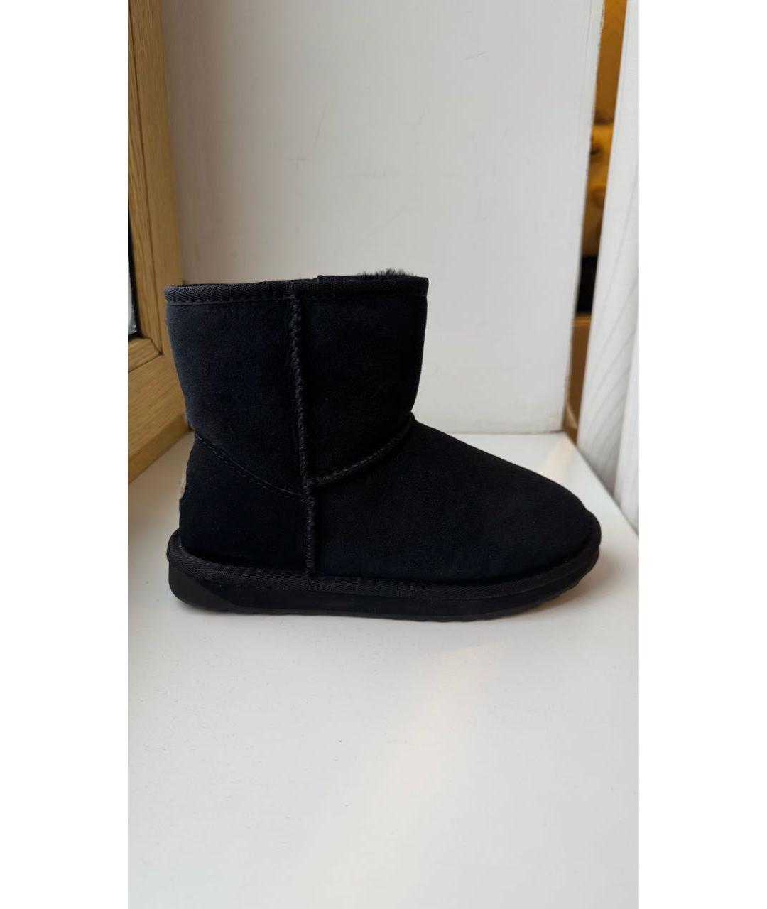 EMU Черные замшевые полусапоги, фото 6