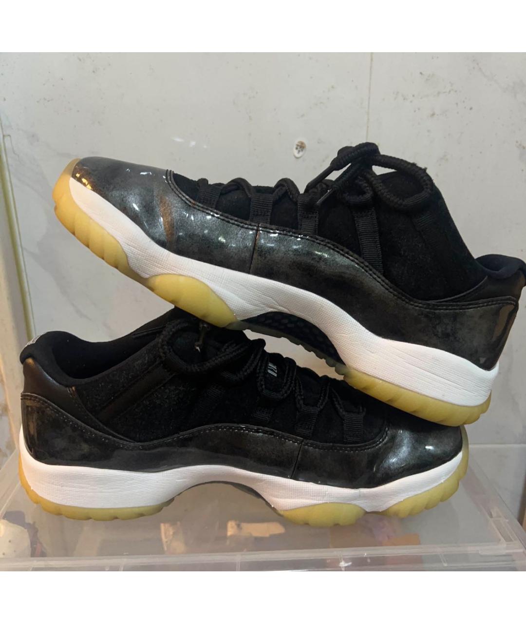 JORDAN Антрацитовые низкие кроссовки / кеды, фото 6