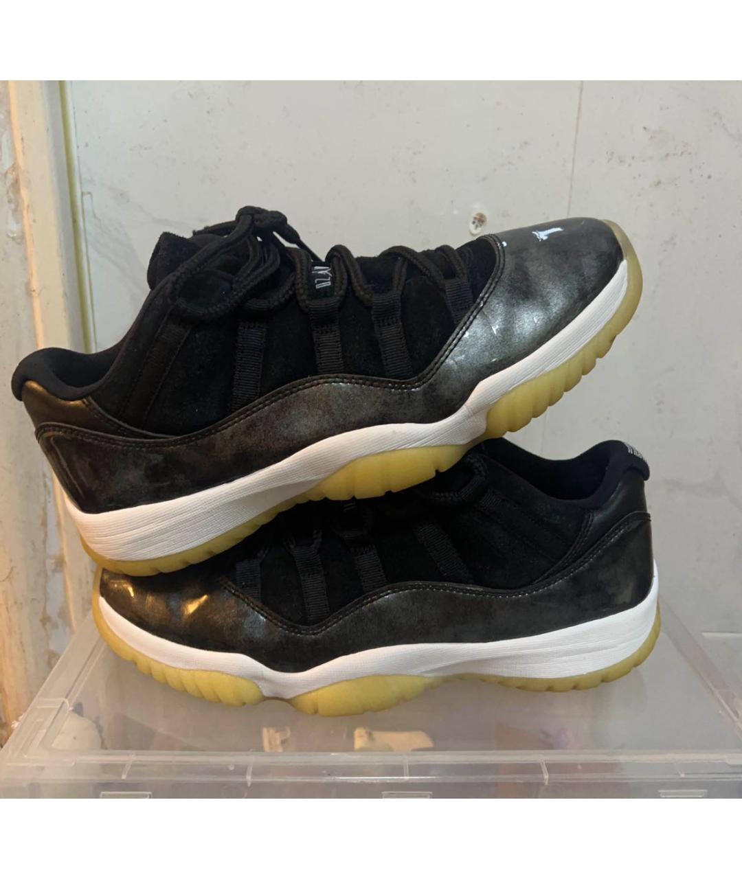 JORDAN Антрацитовые низкие кроссовки / кеды, фото 8