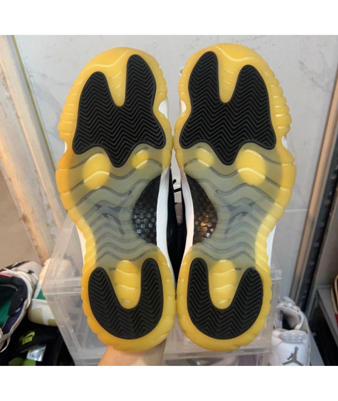 JORDAN Антрацитовые низкие кроссовки / кеды, фото 5