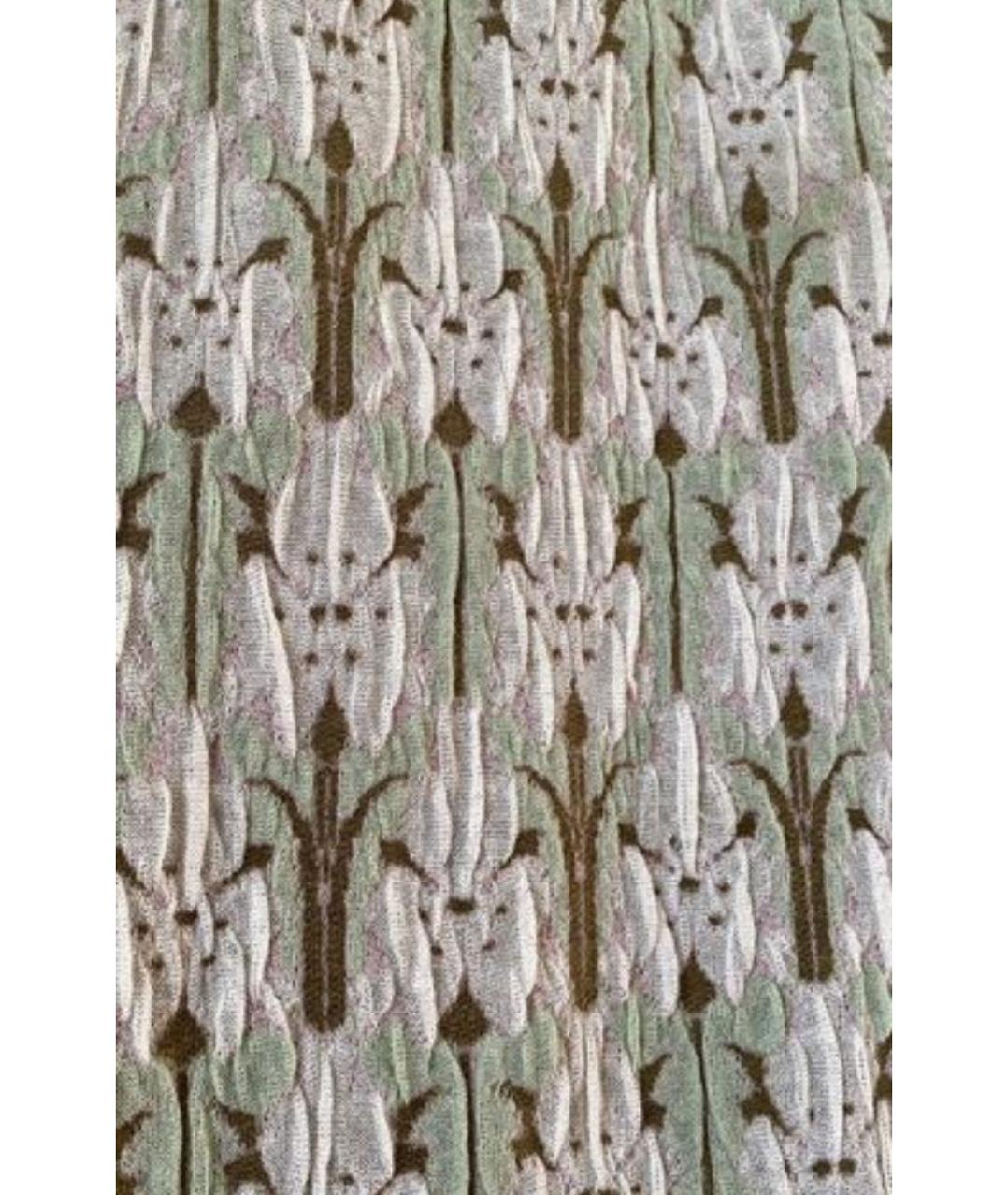 PRADA Мульти хлопковая юбка миди, фото 5