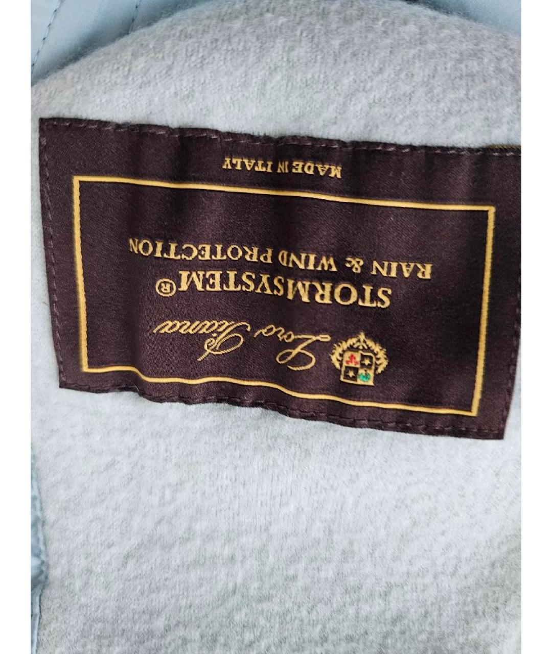 LORO PIANA Голубая кашемировая куртка, фото 4