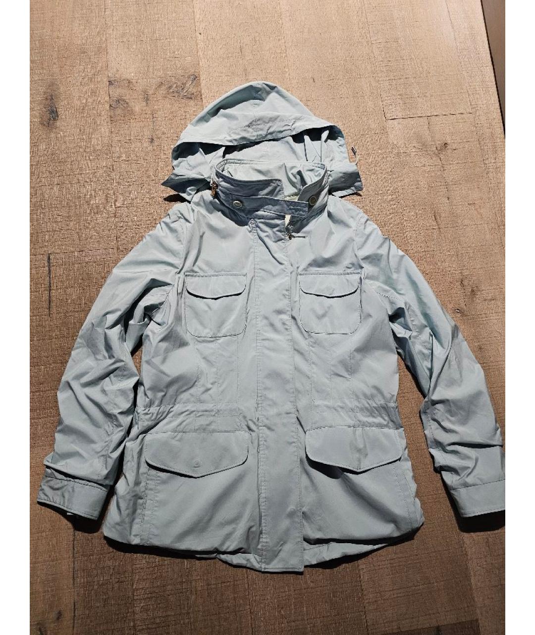 LORO PIANA Голубая кашемировая куртка, фото 8