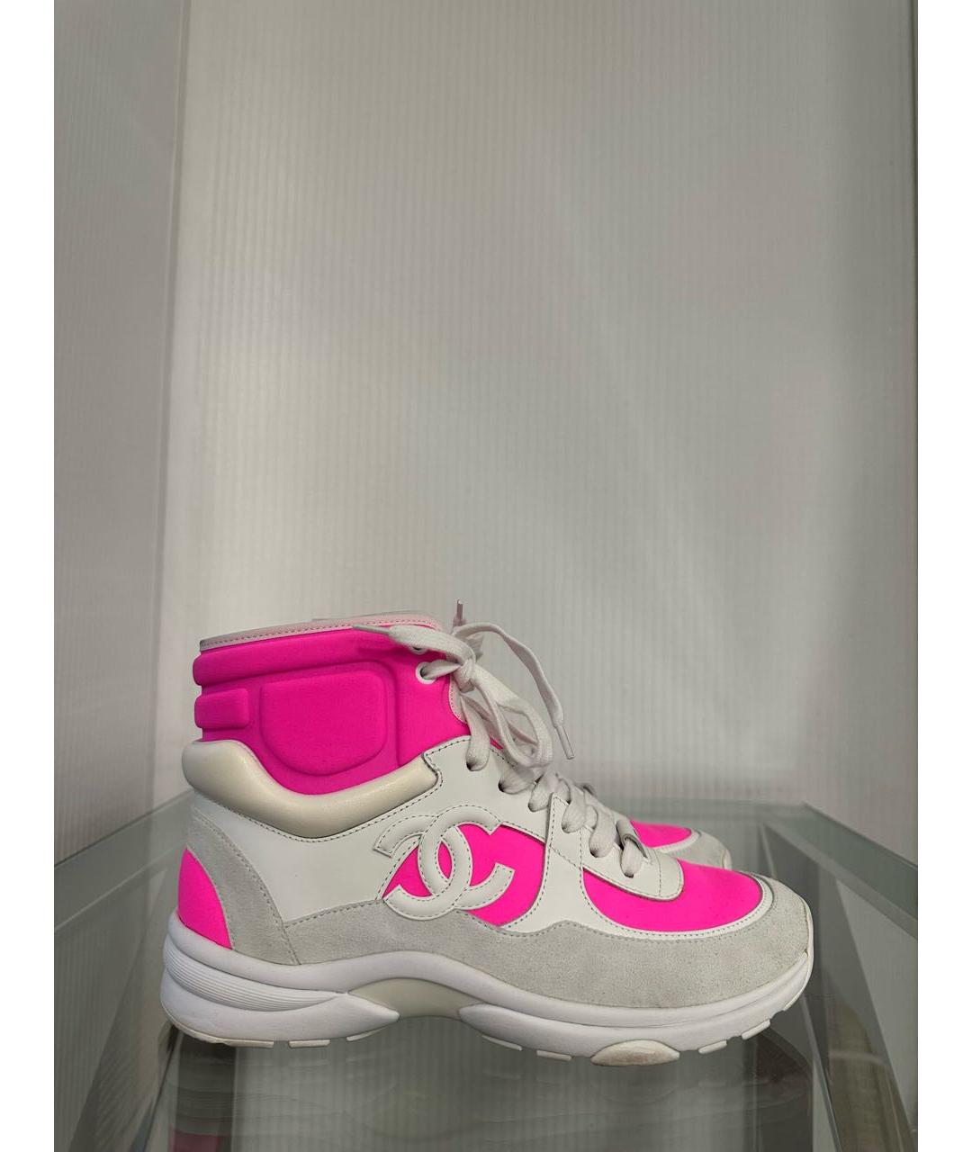 CHANEL Мульти кроссовки, фото 5