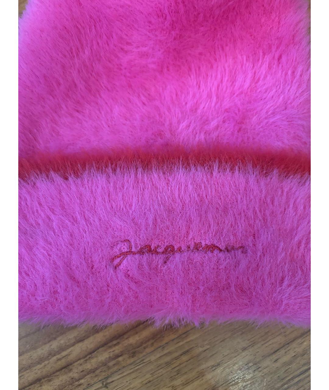 JACQUEMUS Розовая шапка, фото 3