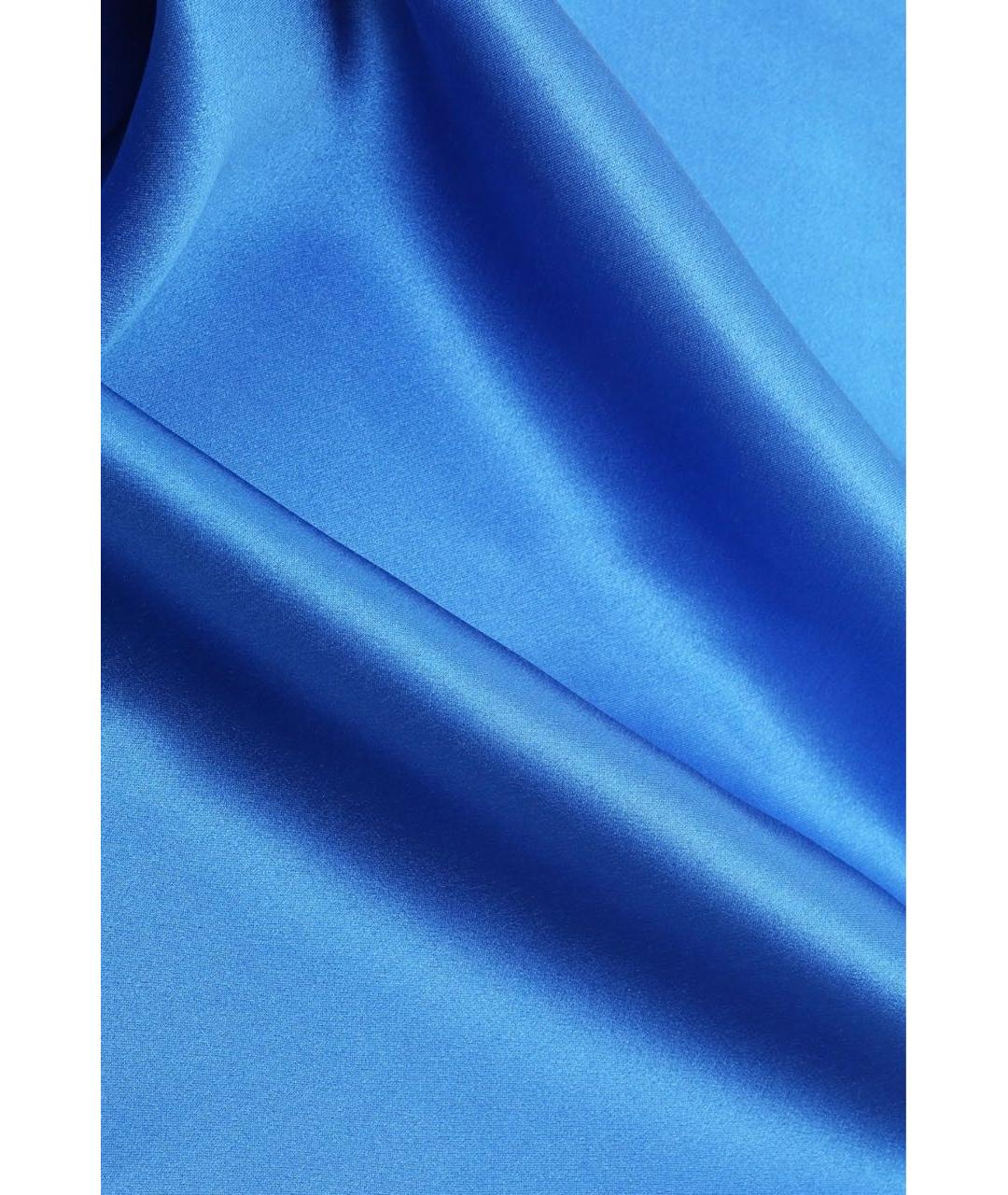 BRIONI Синий шелковый платок, фото 3