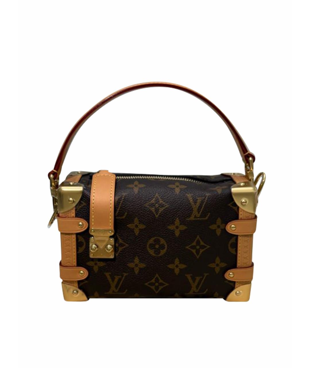 LOUIS VUITTON Коричневая сумка с короткими ручками, фото 1