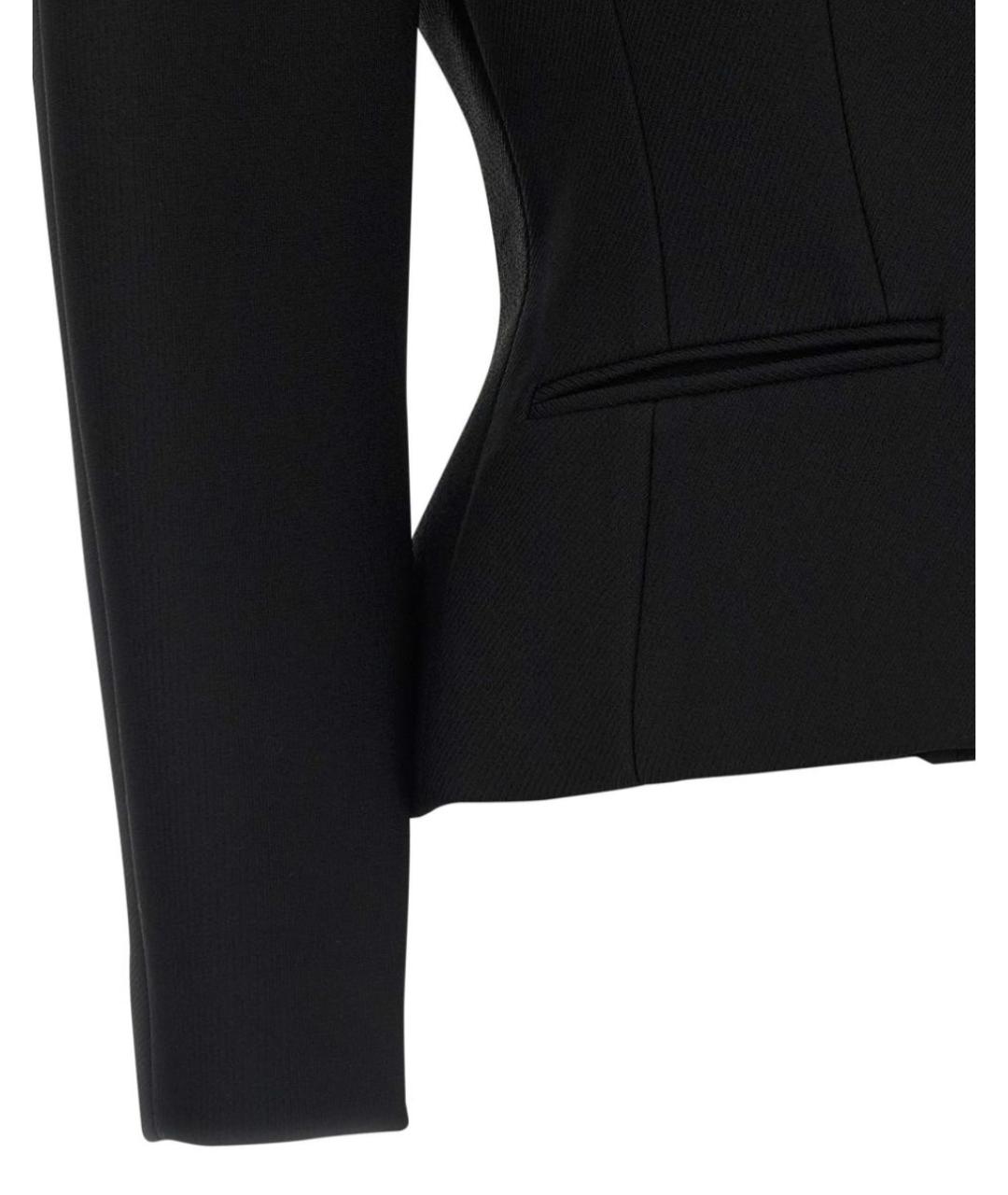 JACQUEMUS Черный полиэстеровый жакет/пиджак, фото 4