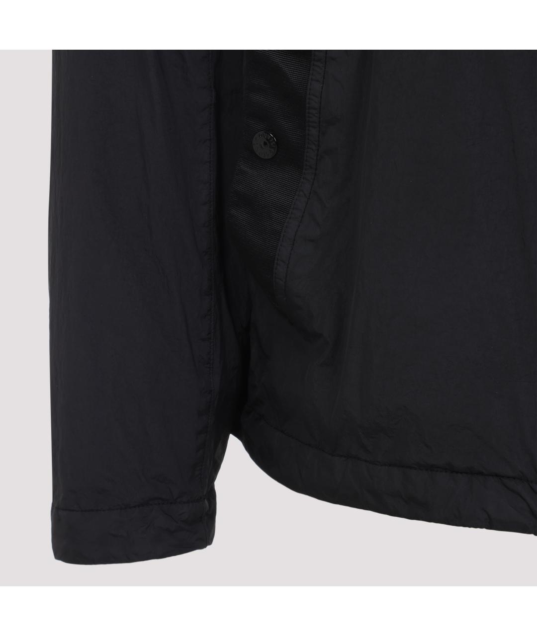 STONE ISLAND Черная полиамидовая куртка, фото 3