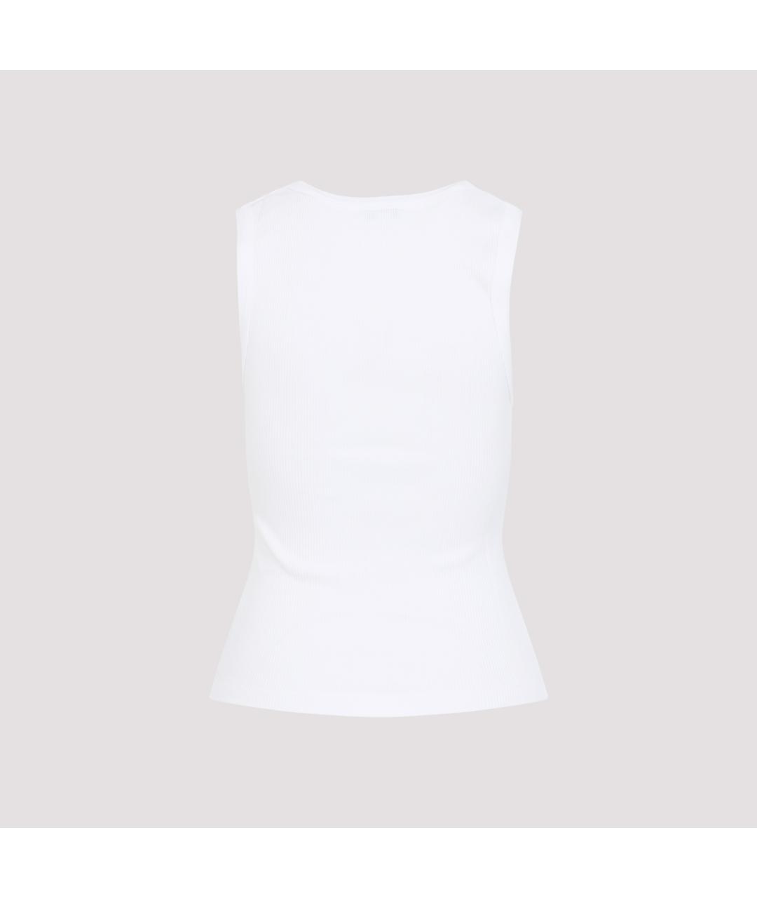 AGOLDE Белая хлопковая майка, фото 3