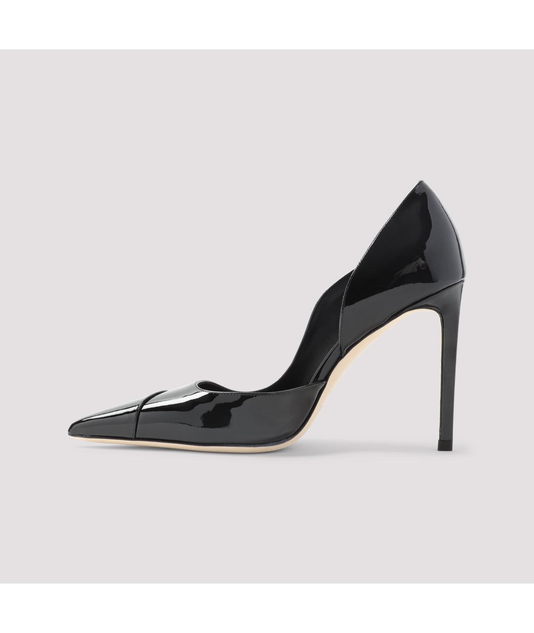 JIMMY CHOO Черные кожаные туфли, фото 2