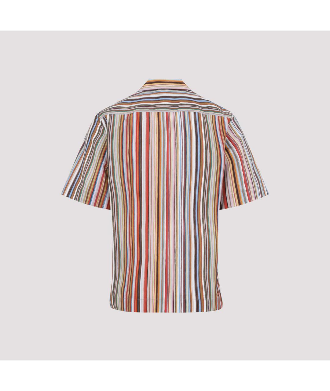 PAUL SMITH Мульти хлопковая кэжуал рубашка, фото 3