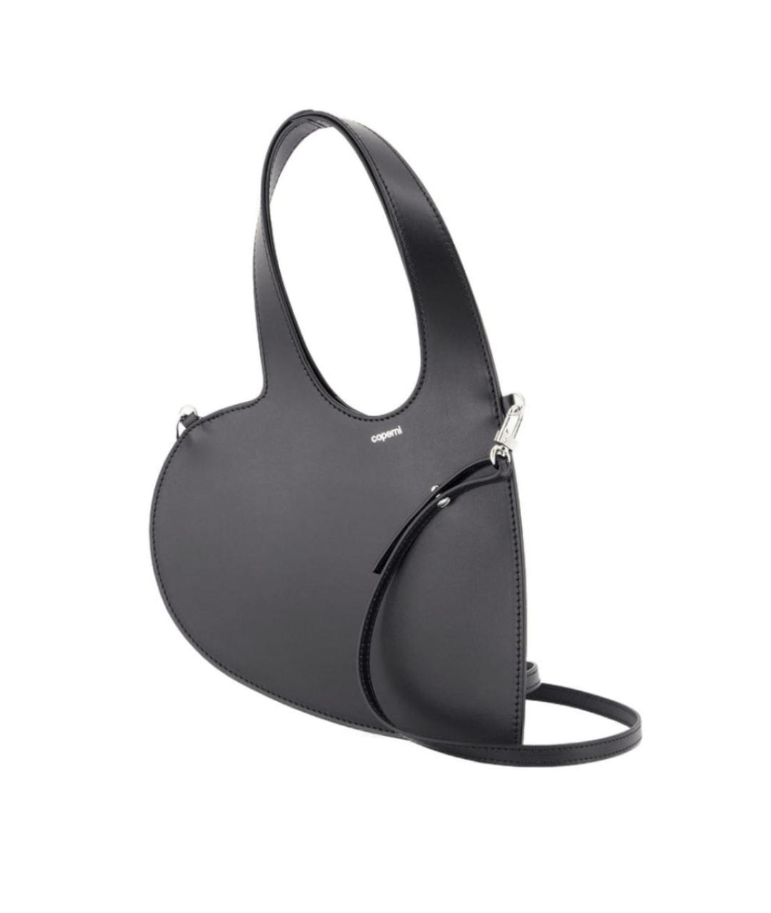 COPERNI Черная кожаная сумка с короткими ручками, фото 2