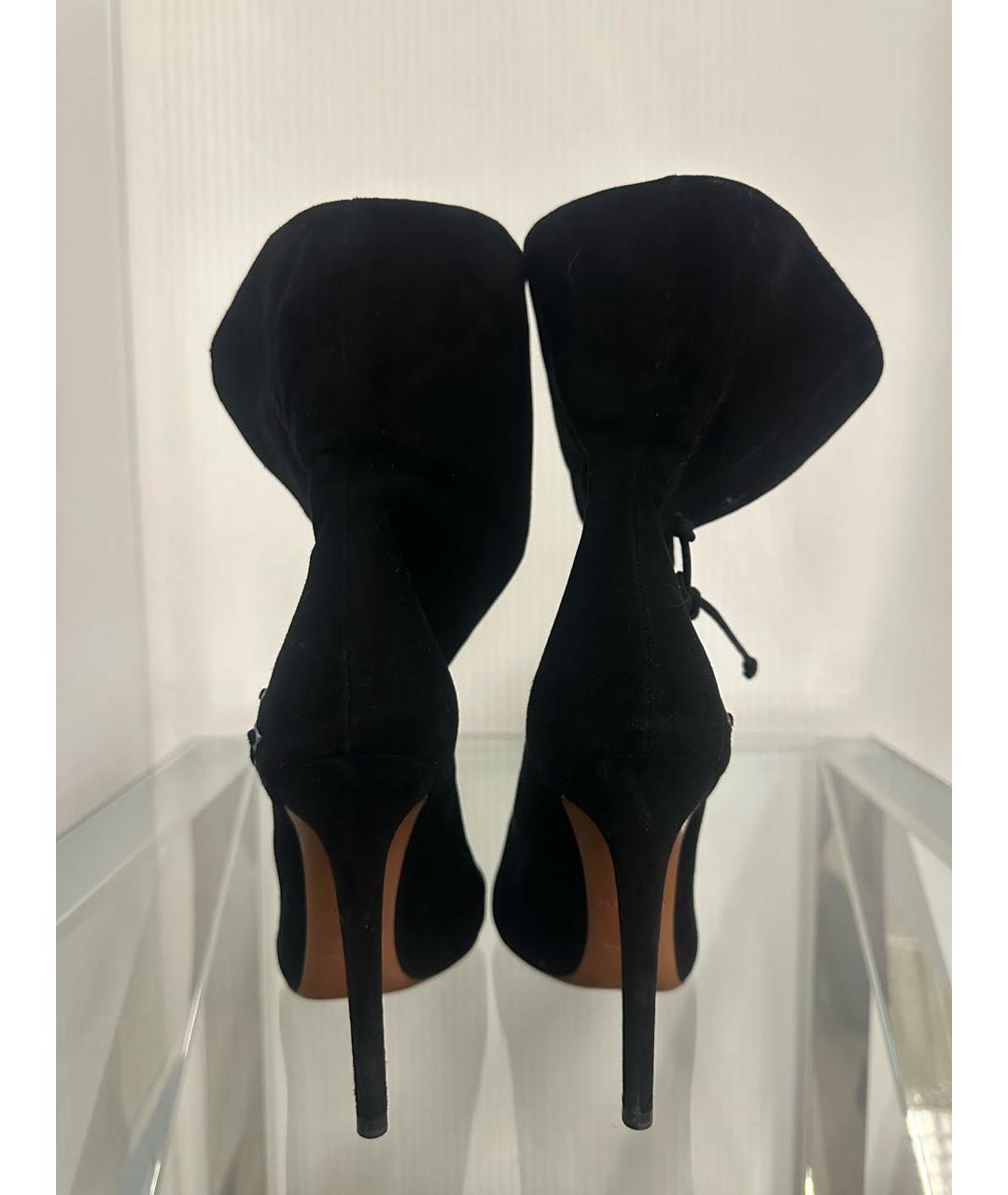 ALAIA Черные замшевые ботильоны, фото 2
