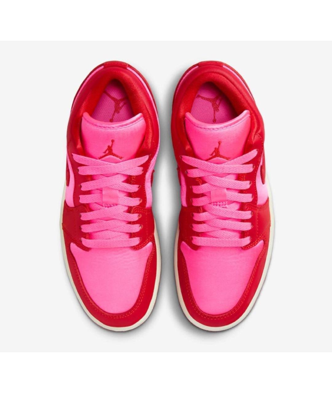 JORDAN Розовые кожаные кеды, фото 3