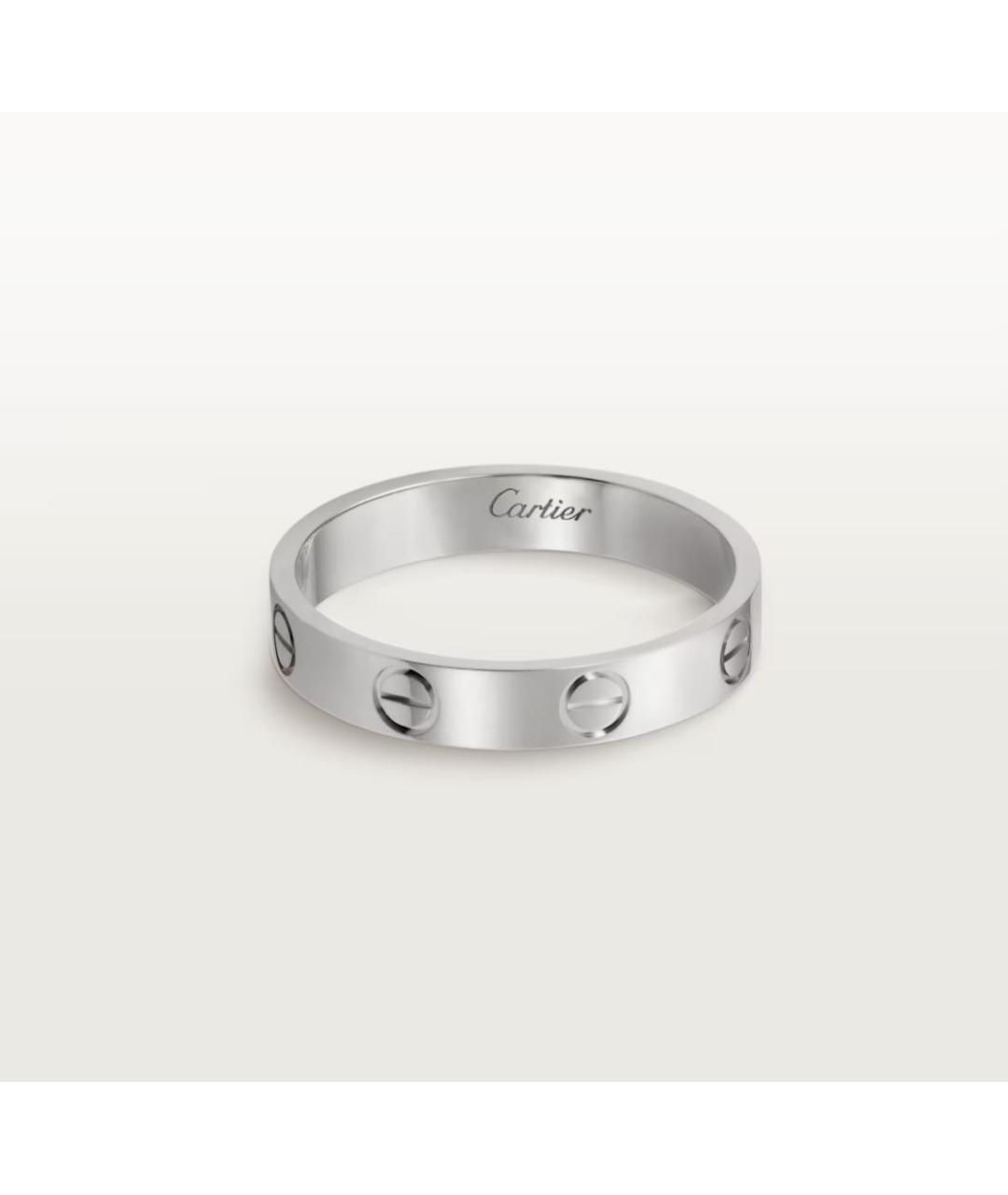 CARTIER Серебряное кольцо из белого золота, фото 2