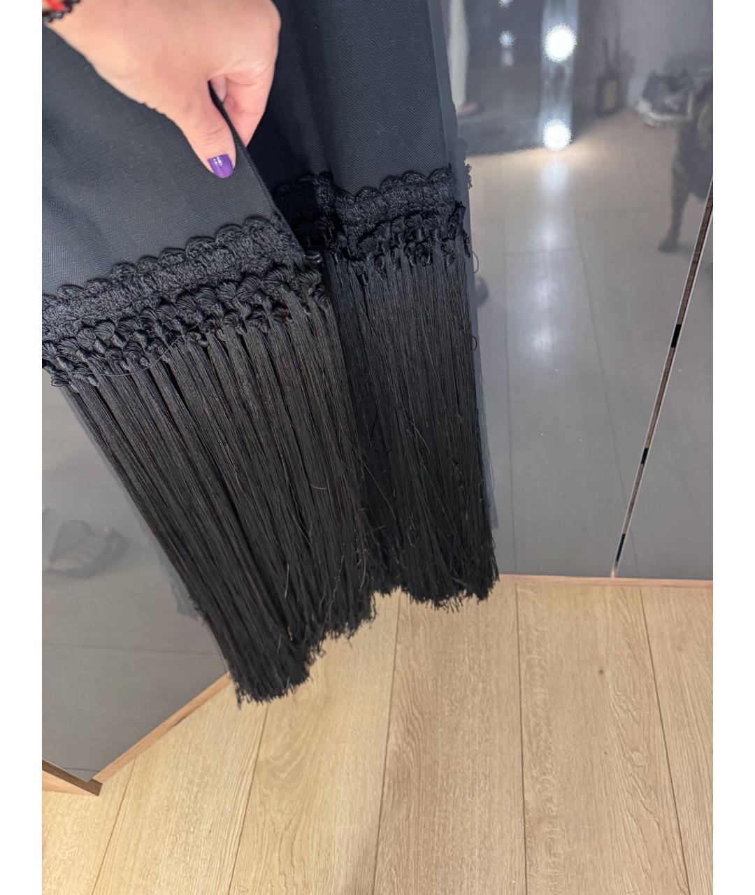 MAISON MARGIELA Черный хлопковый жилет, фото 6