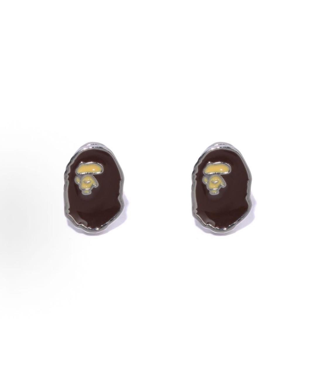 BAPE Черные серьги, фото 4