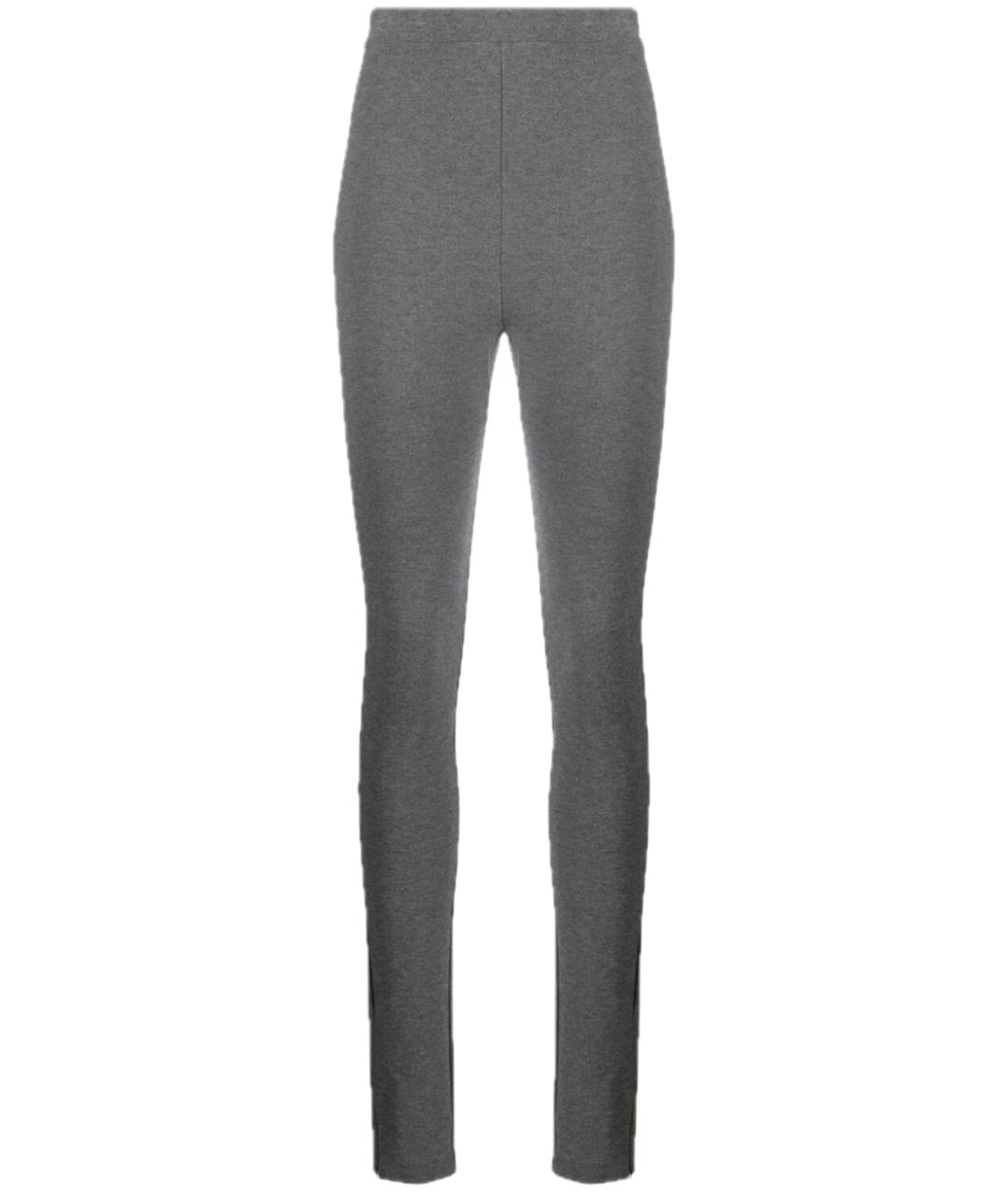 TOTEME Серые вискозные леггинсы и велосипедки, фото 1