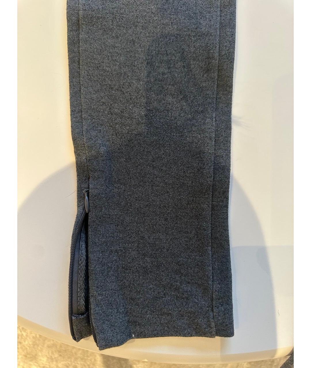 TOTEME Серые вискозные леггинсы и велосипедки, фото 7