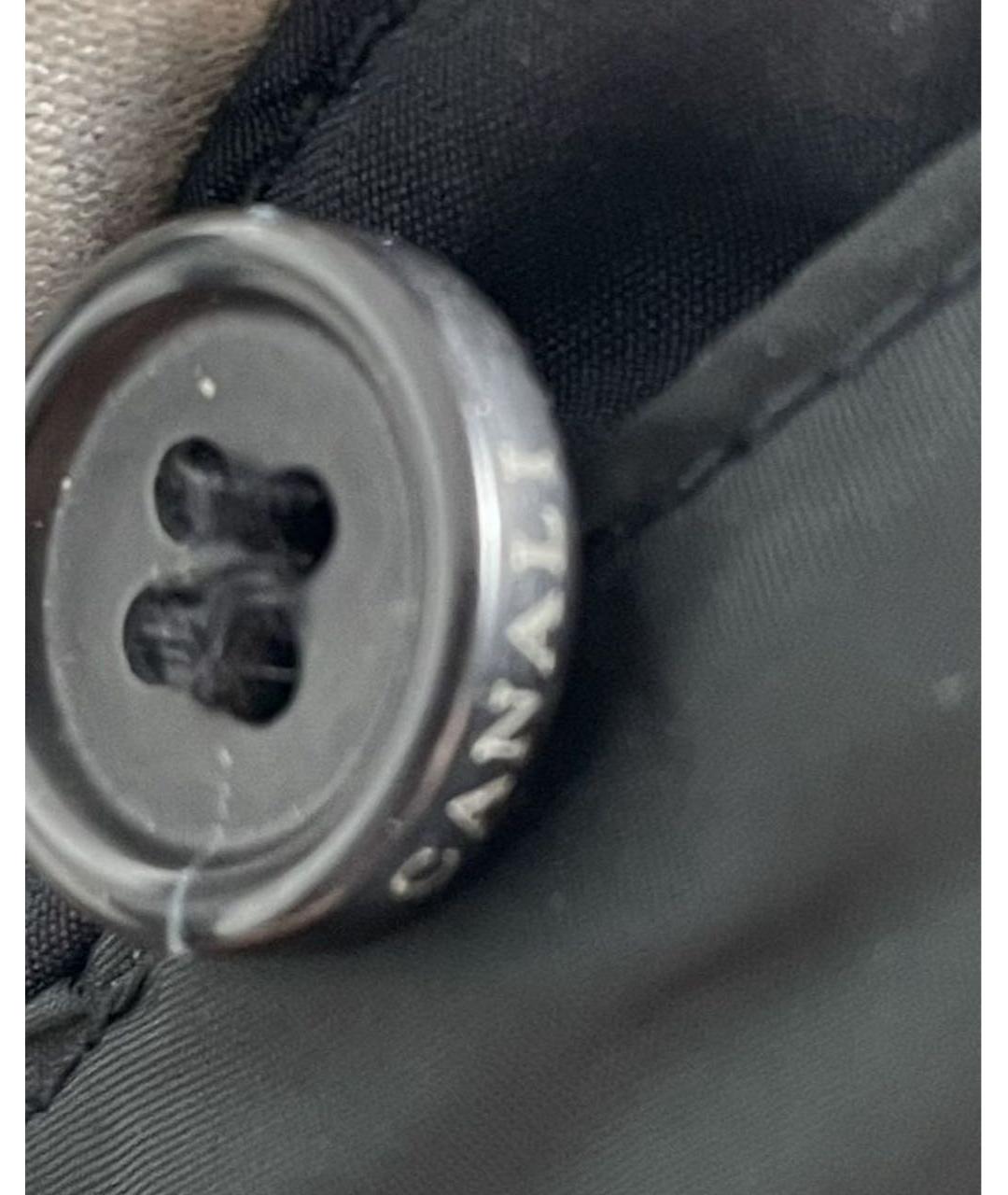 CANALI Темно-синяя полиэстеровая куртка, фото 8